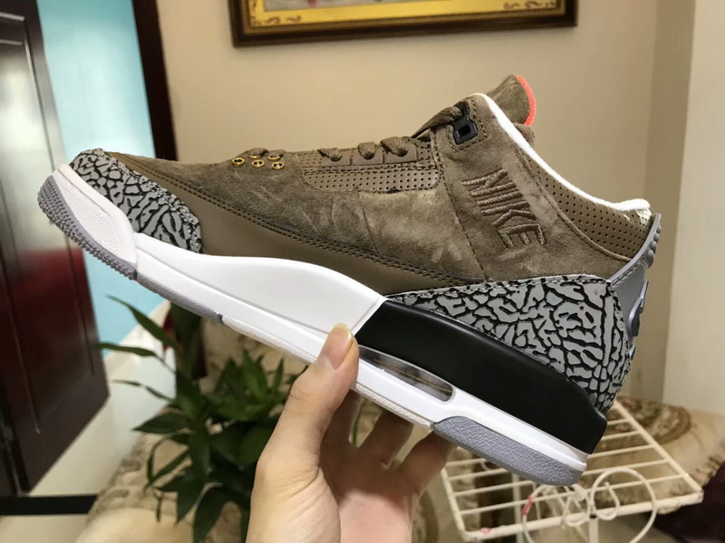 Authentic Air Jordan 3 JTH NRG Tinker“coffee”